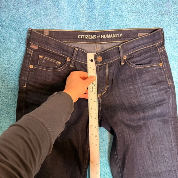 Women's Citizens of Humanity Ava Jeans Low Rise Straight Fits 32x31 Made In USA - Picture 4 of 16